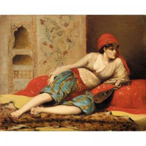 BADIN Jules 1800-1900,odalisque,Sotheby's GB 2006-06-13