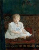 BADJOV Stefan 1881-1953,Small Girl with Red Coral Necklace,Palais Dorotheum AT 2006-03-21