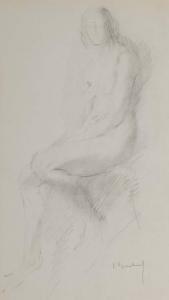 BADUEL PAUL ANTOINE,Femme nue assise,Christie's GB 2006-10-17