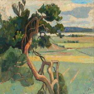 BAECH Johannes 1920,Scenery,1974,Bruun Rasmussen DK 2010-10-04