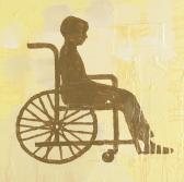 BAECHLER Donald 1956-2022,Wheel chair Boy,1997,Stockholms Auktionsverket SE 2009-10-27