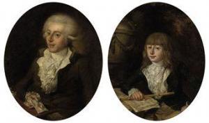BAECK Elias 1679-1747,Portrait of a young boy, and Portrait ofa gentleman,Christie's GB 2010-10-29