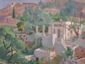 BAEIAIKIOTHE A 1900-1900,A Landscape with a Villa,John Nicholson GB 2014-05-28