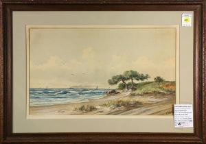 BAER Fritz 1850-1919,Sea Coast,1898,Clars Auction Gallery US 2018-08-11
