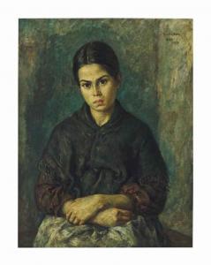 BAER Martin 1894-1961,Peasant girl of Ibiza,1935,Christie's GB 2015-01-13