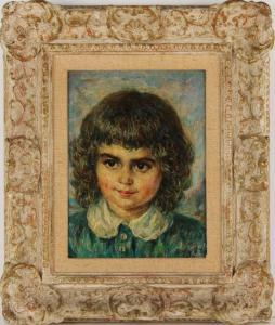 BAER Martin 1894-1961,Portrait Of A Young Boy,1939,Nye & Company US 2023-07-26
