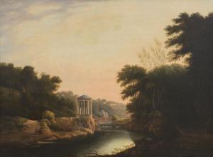 BAGETTI Giuseppe Pietro 1764-1831,Paesaggio fluviale,Meeting Art IT 2024-04-20