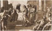 BAGLIONE Giovanni,Heimsuchung Mariä. Verso: Der Tod des hl. Joseph,Galerie Bassenge 2019-05-31