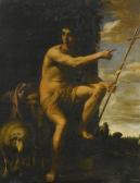BAGLIONE Giovanni 1566-1643,SAINT JOHN THE BAPTIST IN THE WILDERNESS,Sotheby's GB 2012-12-05