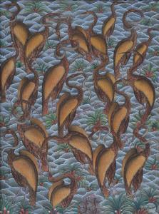 BAGUS WIRI IDA 1911-1976,Heron Birds,Larasati ID 2022-09-25