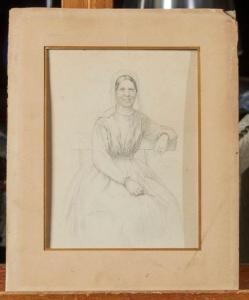 BAHUET Louis Alfred 1862-1910,Portrait de femme assise,1887,Mercier & Cie FR 2020-04-22