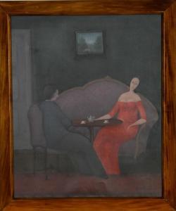 BAHUNEK Branko 1935,Couple,1991,Ro Gallery US 2024-02-07