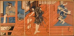 BAIDO Toyokuni 1816-1880,Untitled Triptych,Litchfield US 2009-04-29