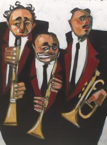 BAILEY CLIFFORD 1969,Harbor Trio,1995,Aspire Auction US 2017-09-09