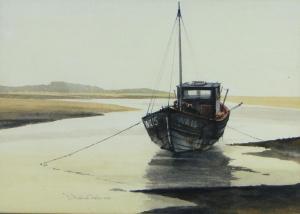 BAILEY D.Rothwell,Fishing boat at low-tide,Burstow and Hewett GB 2014-07-30