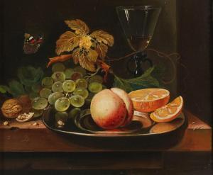 BAILEY Frederick Victor 1919-1997,Still life with a glass, fruit and ,Bellmans Fine Art Auctioneers 2024-01-15