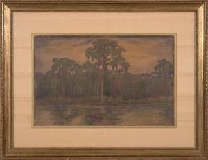 BAILEY Henrietta Davidson 1874-1950,Southern Landscape,Neal Auction Company US 2018-09-15