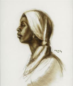 BAILEY Herman Kofi 1931-1981,Sarah,1978,Swann Galleries US 2024-04-04