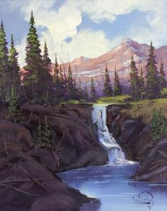 BAILEY Ron 1943-1984,Waterfall,Altermann Gallery US 2015-12-12