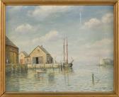 BAILEY T 1900-1900,Dock scene,Eldred's US 2019-09-21