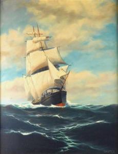 BAILEY T 1900-1900,lone ship at sea,Winter Associates US 2023-02-20