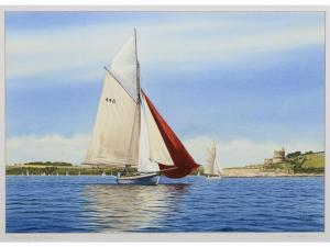 BAILEY Terry,August Sailing, Off St. Mawes,Charterhouse GB 2018-07-27