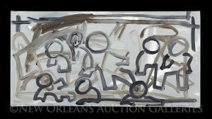 BAILEY Tod 1970,Abstract Figures,2013,New Orleans Auction US 2016-01-24