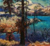 BAILEY Walter Alexander 1894-1989,Mary's Lake, Donner Pass,1934,Weschler's US 2012-05-18
