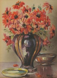 BAILIE Tom,VASE OF FLOWERS,Ross's Auctioneers and values IE 2014-05-07