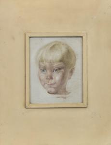 BAILLIE Charles Cameron 1800-1900,PORTRAIT OF A YOUNG BOY,1939,McTear's GB 2020-08-26