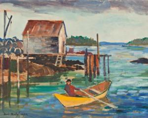 BAILLY Earl 1903-1977,The Yellow Dory,Walker's CA 2013-06-05