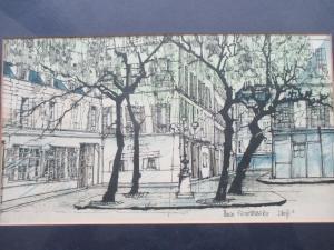 BAILLY Louis 1905,Place Furstenberg,1961,Hôtel des ventes d'Avignon FR 2022-04-09