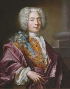 BAILLY Nicolas 1659-1736,Portrait of Nicolaus Deucher,1722,Christie's GB 2006-06-06