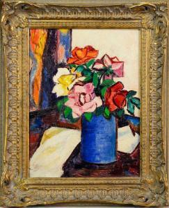 BAIN Donald 1904-1979,BLUE POT (AFTER PEPLOE),1965,McTear's GB 2024-06-20