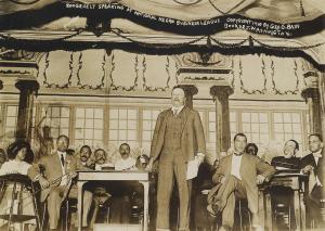 BAIN George,Theodore Roosevelt addressing the National Negro B,1910,Swann Galleries 2019-04-18