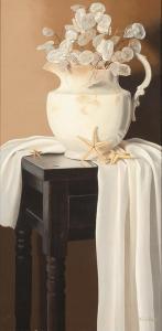 BAIRD Cecile 1945,White Study with Vase,Altermann Gallery US 2015-12-12