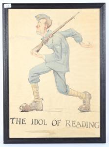 BAIRNSFATHER Bruce 1887-1959,the Idol of Reading,Burstow and Hewett GB 2022-02-25
