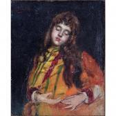 Bakalian Aram 1874-1959,Portrait of a Young Lady,Kodner Galleries US 2018-05-02