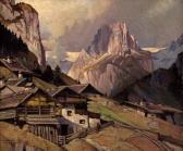 BAKALLA Rolf 1877-1953,Bergbauernhöfe im Tiroler Hochgebirge,Palais Dorotheum AT 2007-05-23