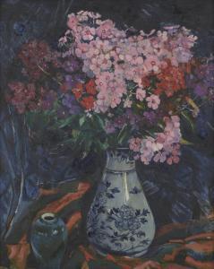 BAKER CLACK Arthur 1887-1955,Still Life Flowers,Leonard Joel AU 2023-06-27