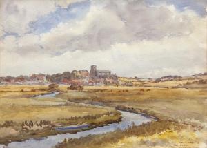 BAKER Clara E,Cley - Norfolk - from Wiveton Bridge,Keys GB 2017-06-09