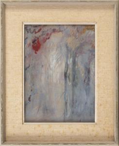 BAKER David Curtis 1915-1999,Abstract of a figure in the woods,Eldred's US 2018-09-21