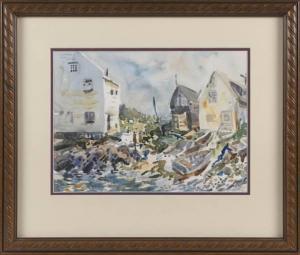 BAKER David Curtis 1915-1999,Monhegan,Eldred's US 2022-01-27