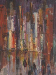 BAKER Dorothy 1914-2001,Untitled (Street Scene),Leonard Joel AU 2022-10-04