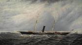 BAKER Elisha Taylor 1831-1890,The yacht Stranger,Bonhams GB 2014-06-25
