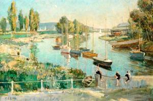BAKER Geoffrey Alan 1881-1959,Little Avon, Christchurch,Fieldings Auctioneers Limited GB 2017-11-11
