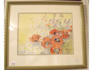 BAKER J,Poppies,Smiths of Newent Auctioneers GB 2016-11-11