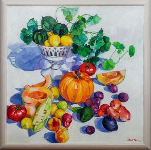 BAKER Jack 1925-2011,Still Life with Fruit,Stair Galleries US 2016-05-21
