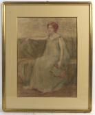BAKER Martha Susan 1871-1911,Erato, Muse of Lyrical Poetry,Hindman US 2014-10-23