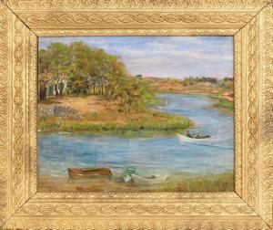 baker mayo ethel,Landscape, likely the Orleans River,Eldred's US 2015-11-06